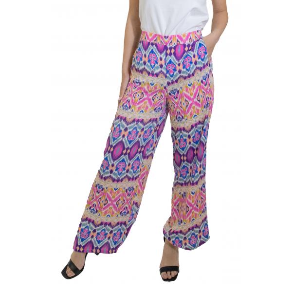Pantalone palazzo fantasia Only
